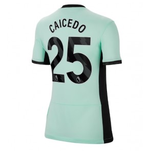 Chelsea Moises Caicedo #25 Tredje Tröja Kvinnor 2023-24 Kortärmad